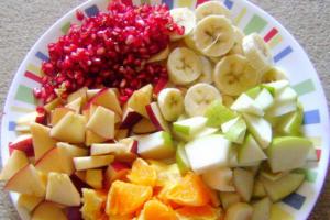 Сладкие салаты — проверенные рецепты